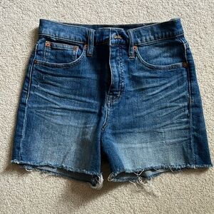 Madewell denim shorts
